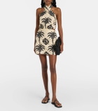 Johanna Ortiz Pintaderas embroidered minidress