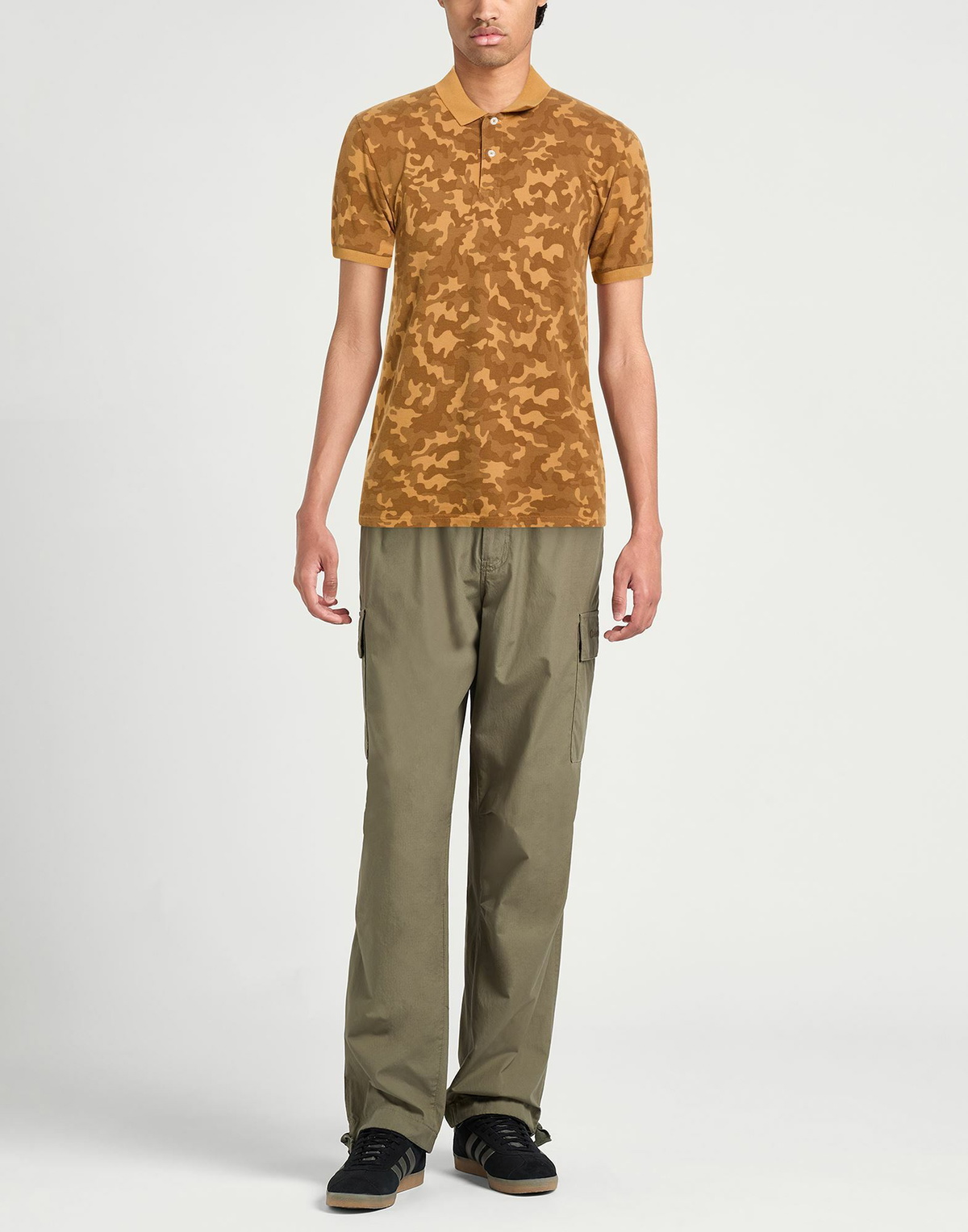 Colmar Mens Polo shirt Tan