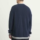 New Era Men's MLB New York Yankies Script Cardigan in Navy