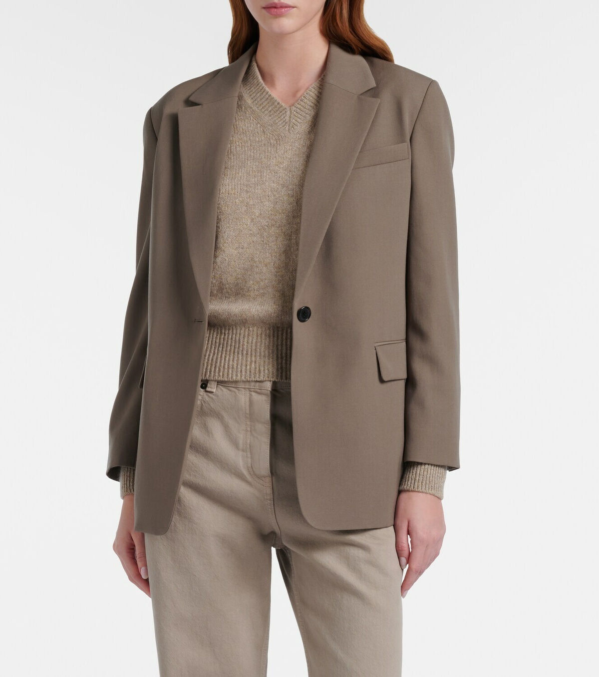 The Row Ezri wool blazer