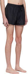 Moschino Black Letters Swim Shorts