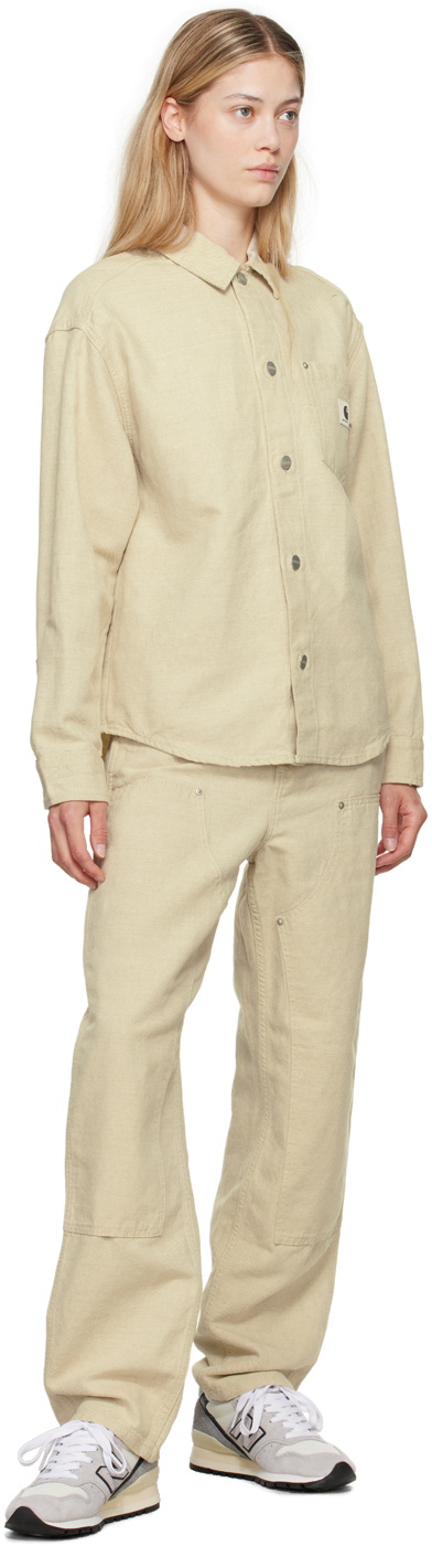 Carhartt Work In Progress Off-White Ethel Double Knee Carhartt Work In Progress Off-White Ethel Double Knee