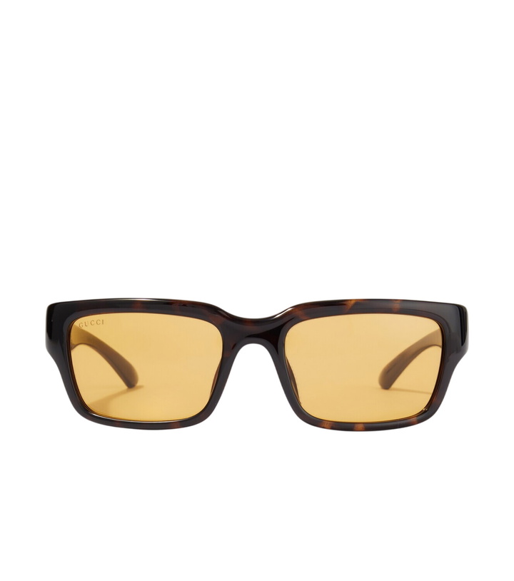 Photo: Gucci Rectangular sunglasses