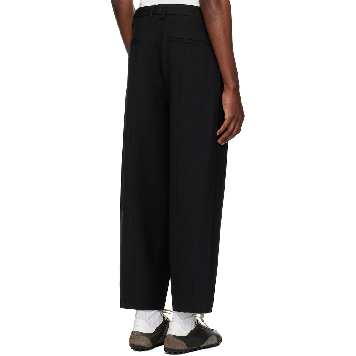 Entire Studios Black Carrot Trousers