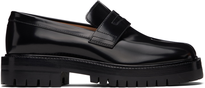 Photo: Maison Margiela Black Tabi Loafers