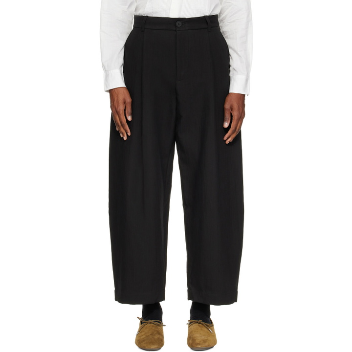 Photo: Studio Nicholson Black Ellis Trousers