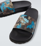 Gucci GG canvas slides