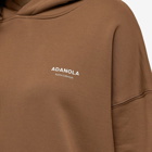 Adanola Women's Tonal Logo Oversized Hoody - END. Exclusive in Chocolate Brown
