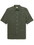 Sunspel - Linen Shirt - Green