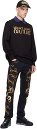 Versace Jeans Couture Black Logo Sweatshirt
