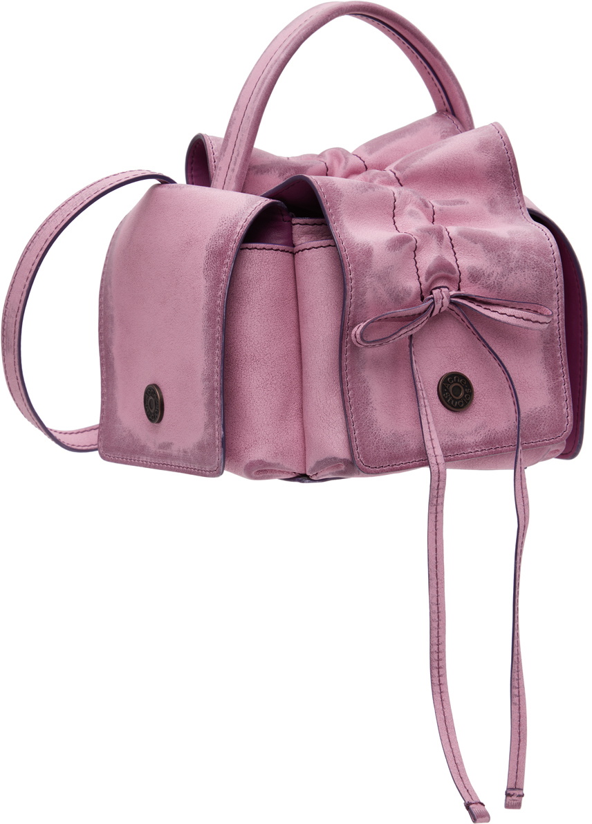 Acne Studios Pink Mini Multipocket Bag