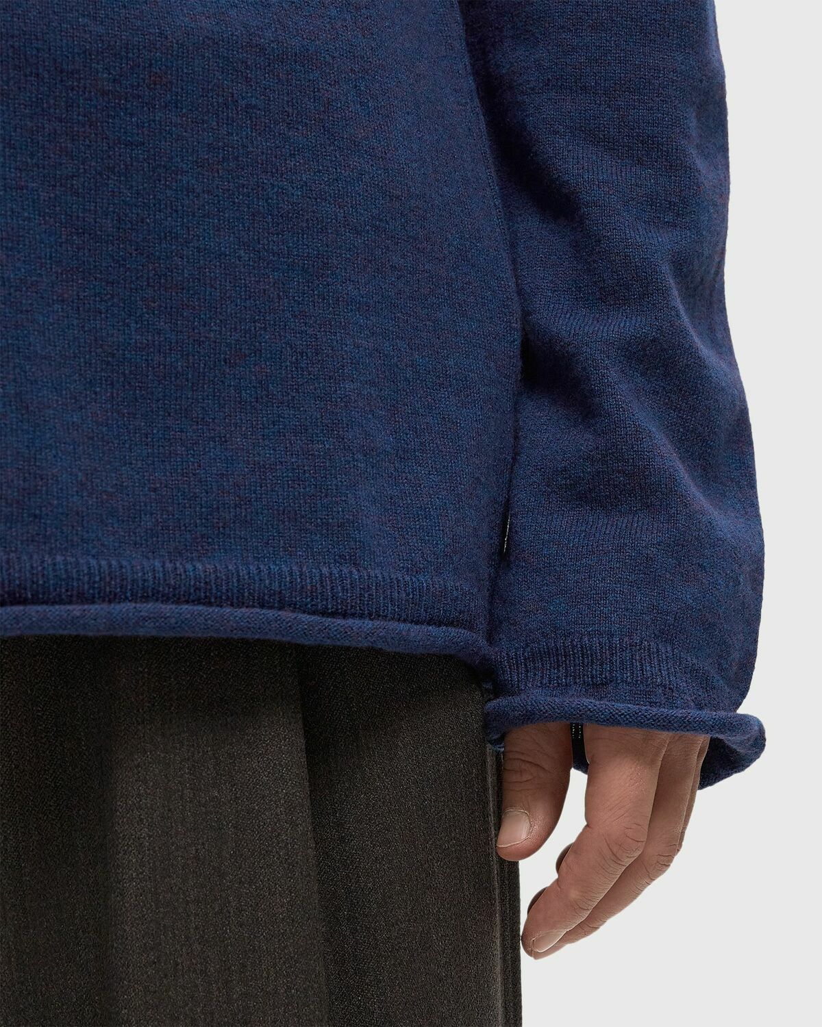 Comme des Garçons Shirt SHIRT KNITTED Blue Mens Pullover