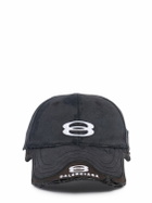 BALENCIAGA Double Unity Cotton Baseball Cap