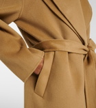 Róhe Scarf-detail wool and cashmere wrap coat