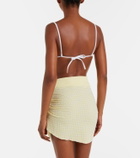 Montce Draped beach cover-up