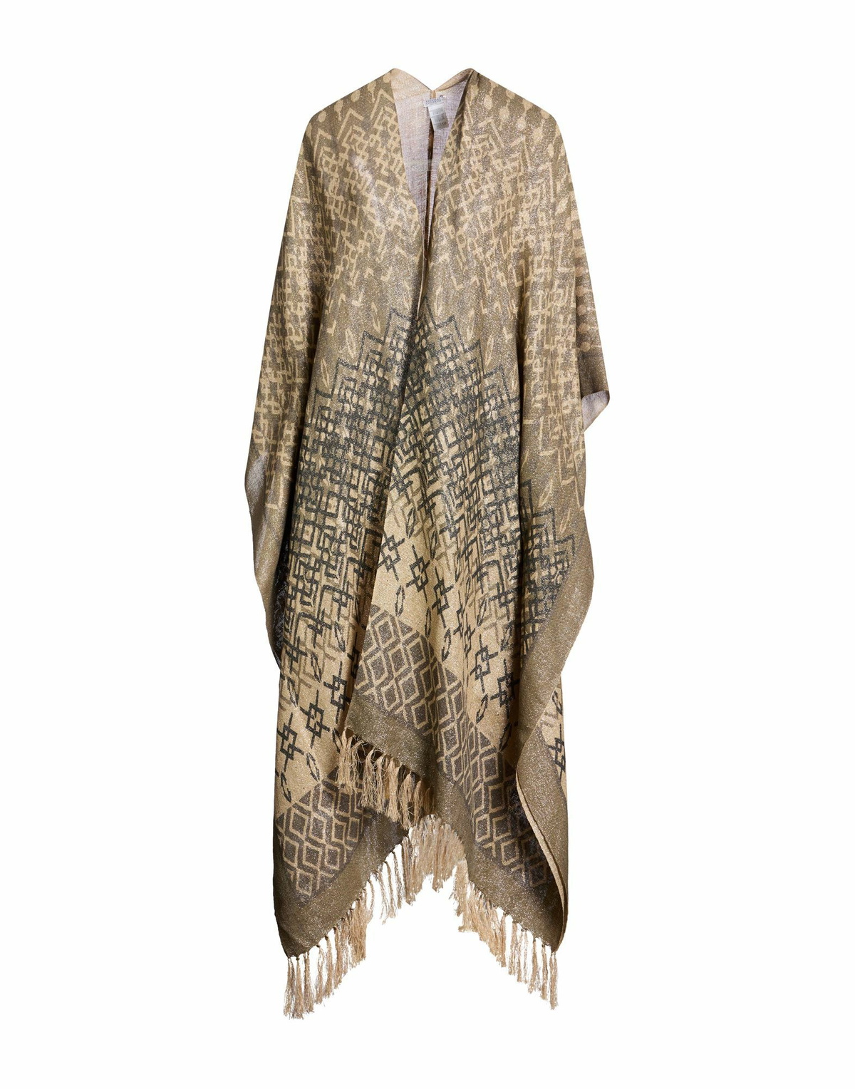 Brunello Cucinelli Womens Cape Khaki