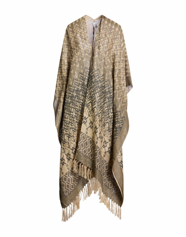 Photo: Brunello Cucinelli Womens Cape Khaki
