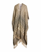 Brunello Cucinelli Womens Cape Khaki