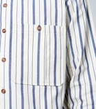 King & Tuckfield - Oversized slubbed cotton shirt