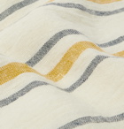 Frescobol Carioca - Striped Linen Towel - Yellow