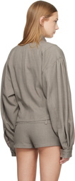 Belle Anna Gray Globo Jacket