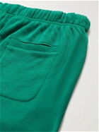 Entireworld - Tapered Cotton-Blend Jersey Sweatpants - Green
