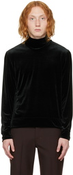 TOM FORD Black Mock Neck Sweater