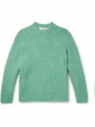 Séfr - Haru Alpaca-Blend Mock-Neck Sweater - Green