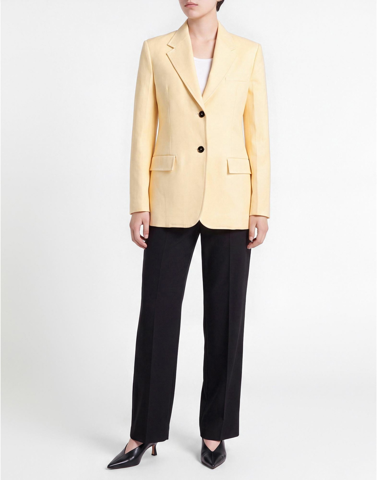 Jil Sander Womens Blazer Mustard