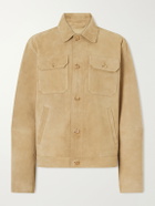 Polo Ralph Lauren - Panelled Suede Jacket - Neutrals