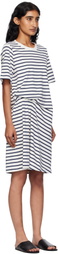 Weekend Max Mara Navy & White Pireo Minidress