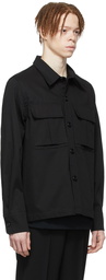 AMI Alexandre Mattiussi Black Cotton Shirt