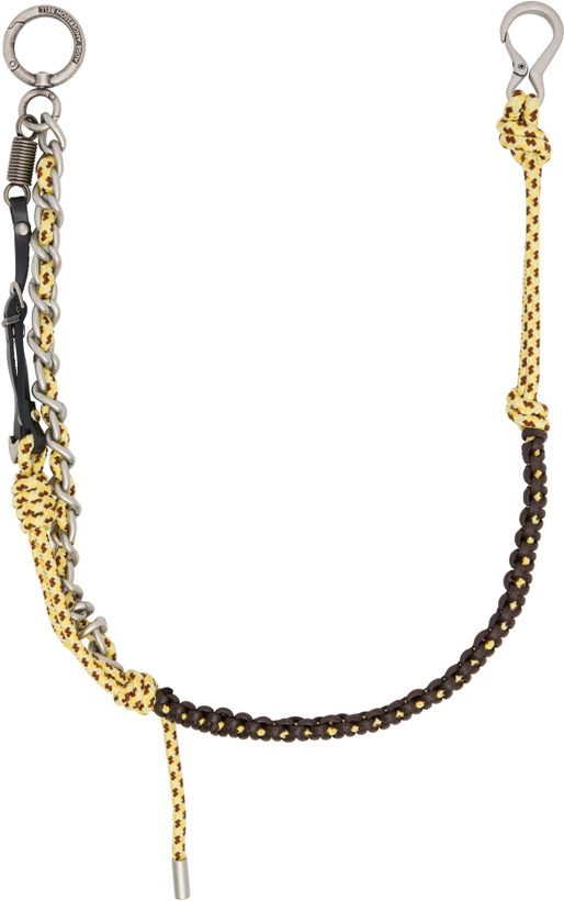 Photo: Andersson Bell Yellow & Brown Antidote Handcrafted Keychain