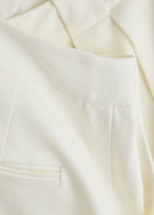 Aexae Wide-leg Wool Trousers White XS (UK6 / XS)