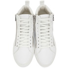 Hugo White Futurism Sneakers