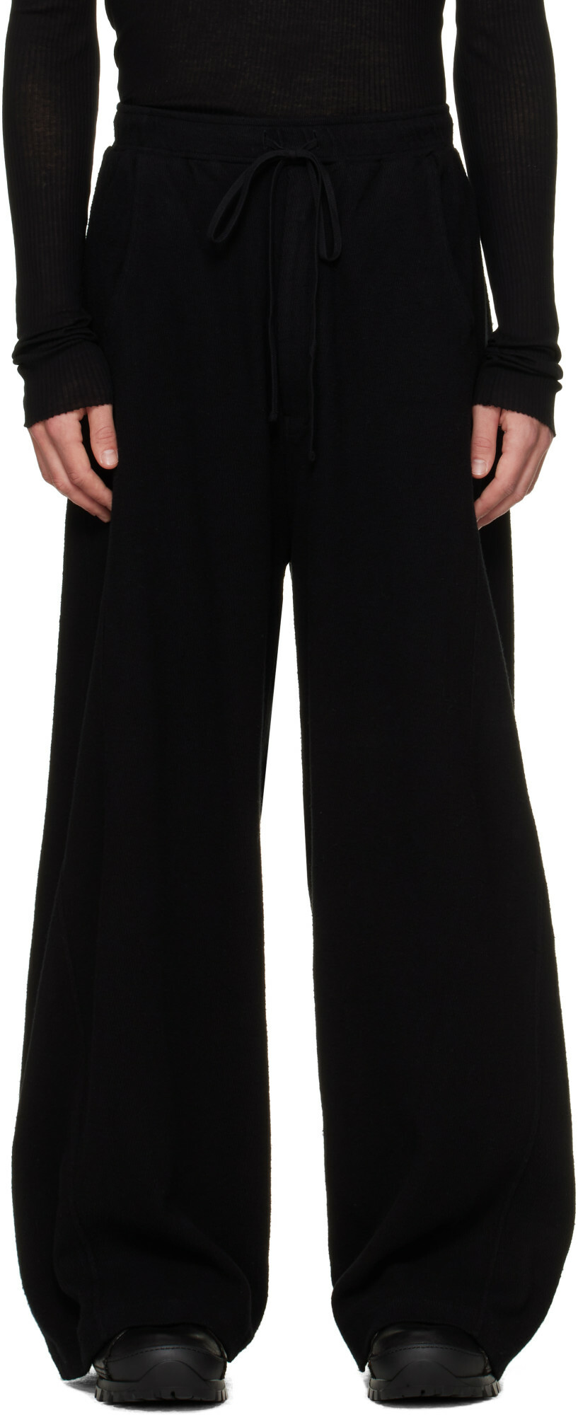 Julius Black Dk Wide Sweatpants