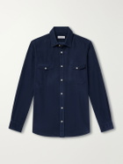 Boglioli - Cotton-Corduroy Shirt - Blue