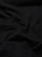 RAG & BONE - Linen and Cotton-Blend Jersey T-Shirt - Black - S