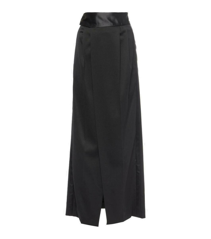 Photo: MM6 Maison Margiela Ruched maxi skirt