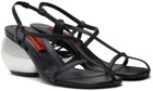 SIMONMILLER Black Moderno Heeled Sandals