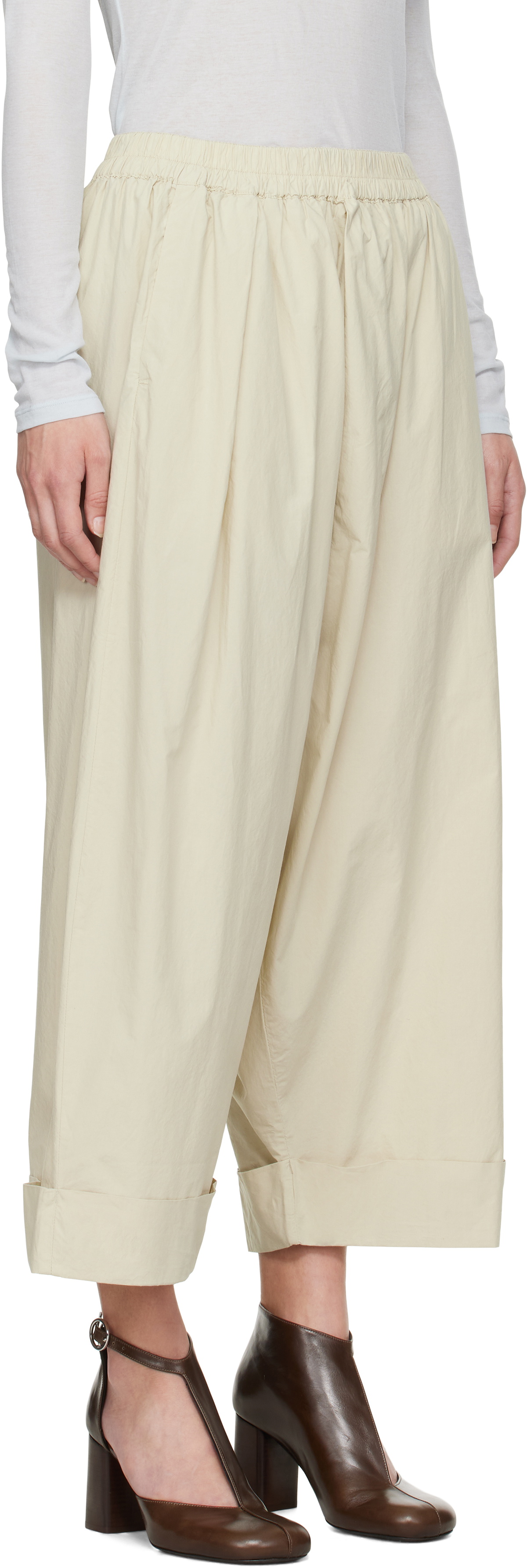 Toogood Beige 'The Baker' Trousers