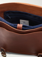 Bleu de Chauffe - Éclair Leather Messenger Bag