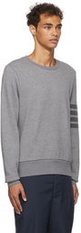 Thom Browne Relaxed Fit Tonal 4 Bar Sweatshirt