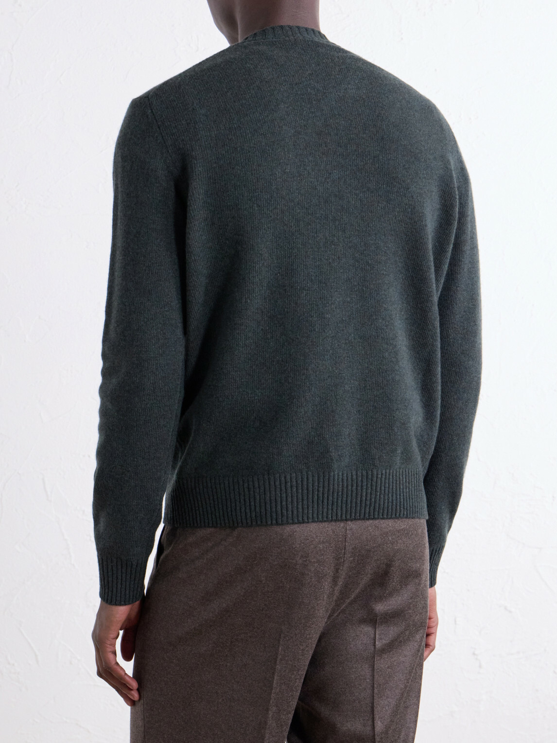 De Petrillo - Merino Wool and Cashmere-Blend Sweater - Green