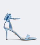 Mach & Mach Le Cadeau bow-detail satin sandals