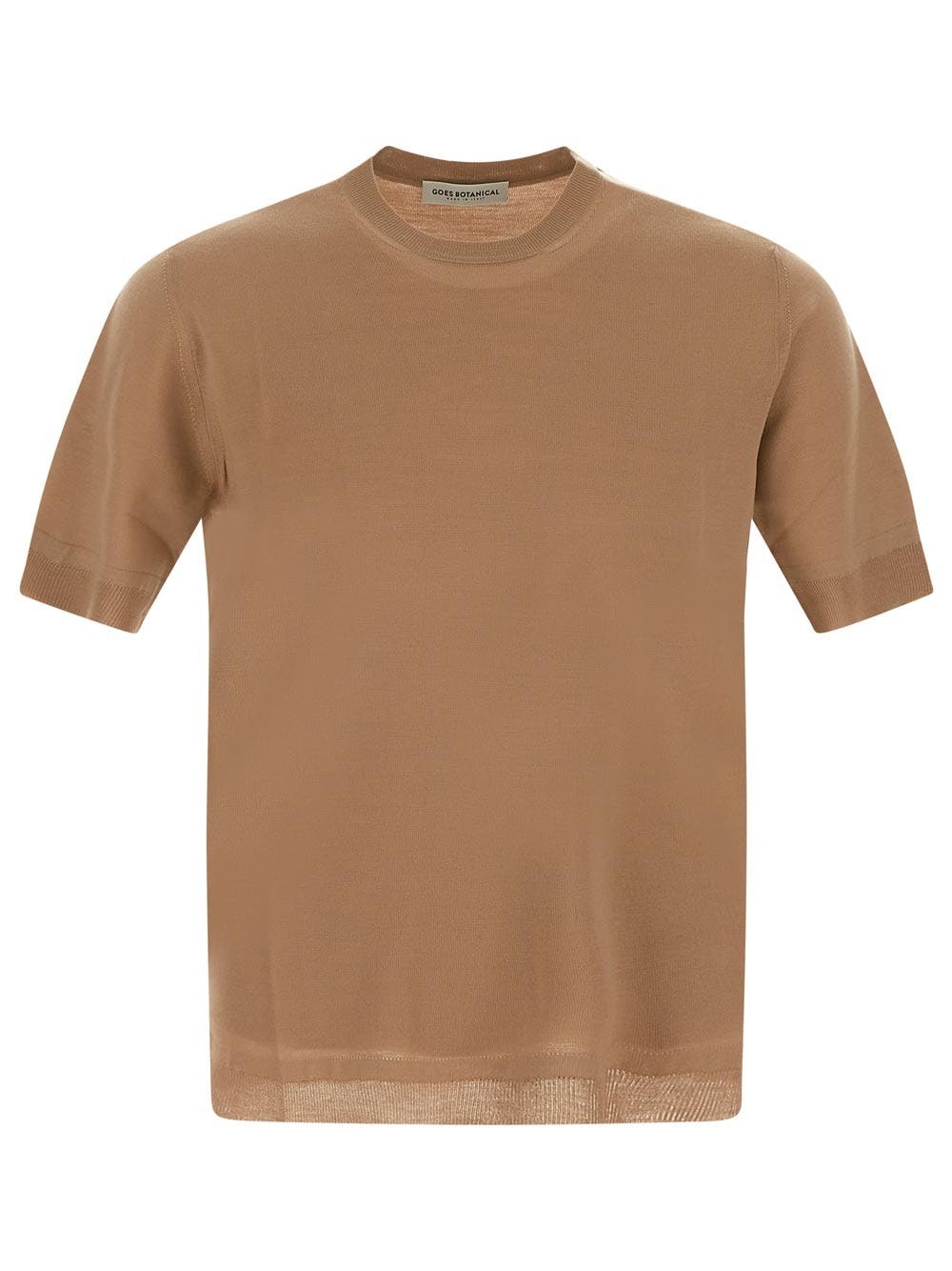 Goes Botanical Beige T Shirt