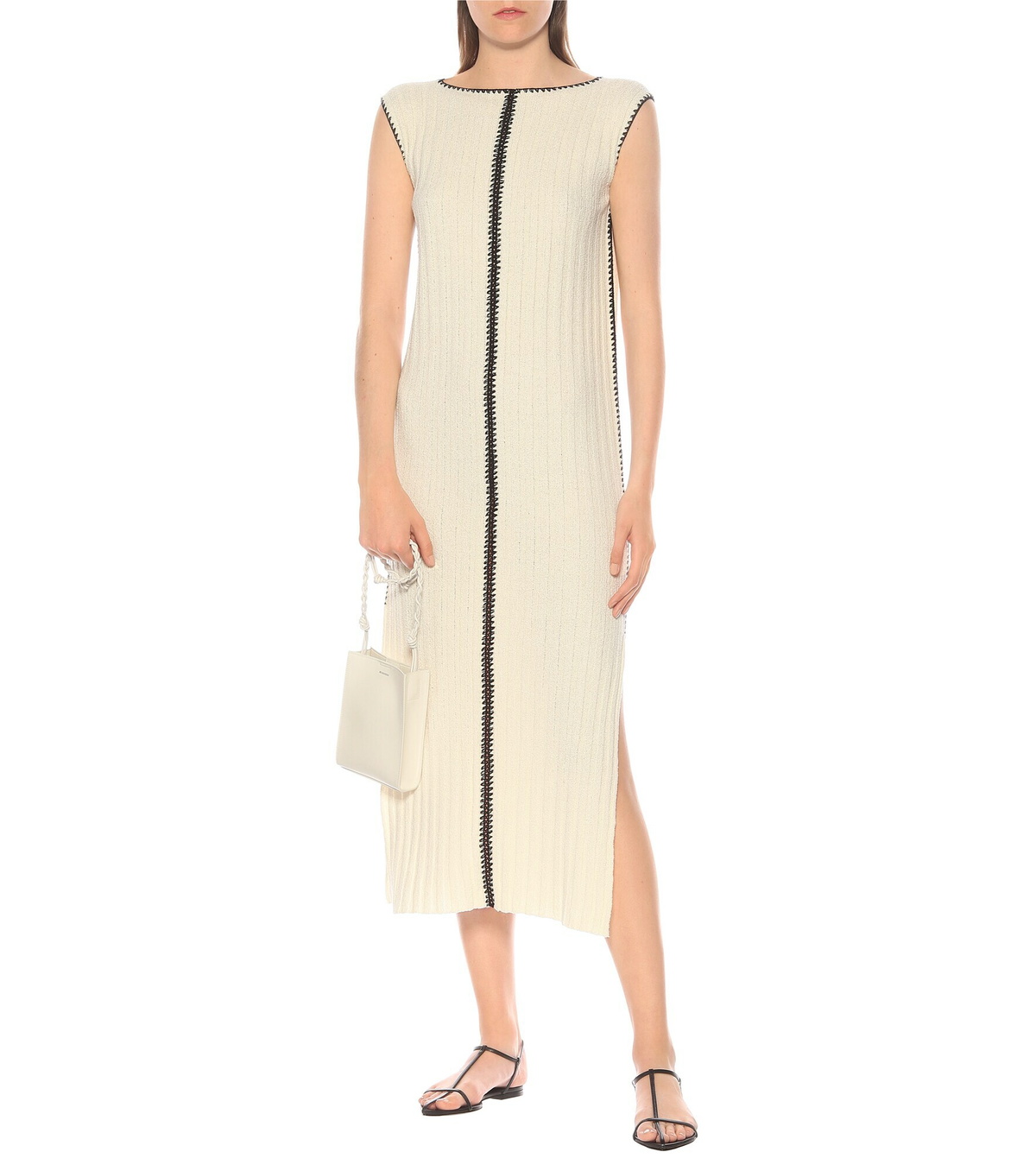 VIP【関税送料無料】希少 JIL SANDER BEIGE LEATHER SANDALS Padded leather slides in beige - Jil Sander | Mytheresa