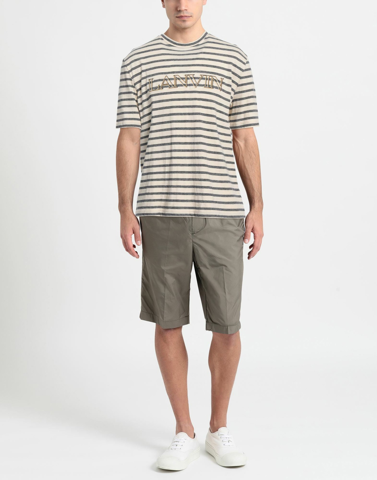 Lanvin Mens T-shirt Ivory