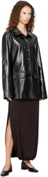 BAMBOU ROGER KWONG Black WR Bonded Herringbone Jacket
