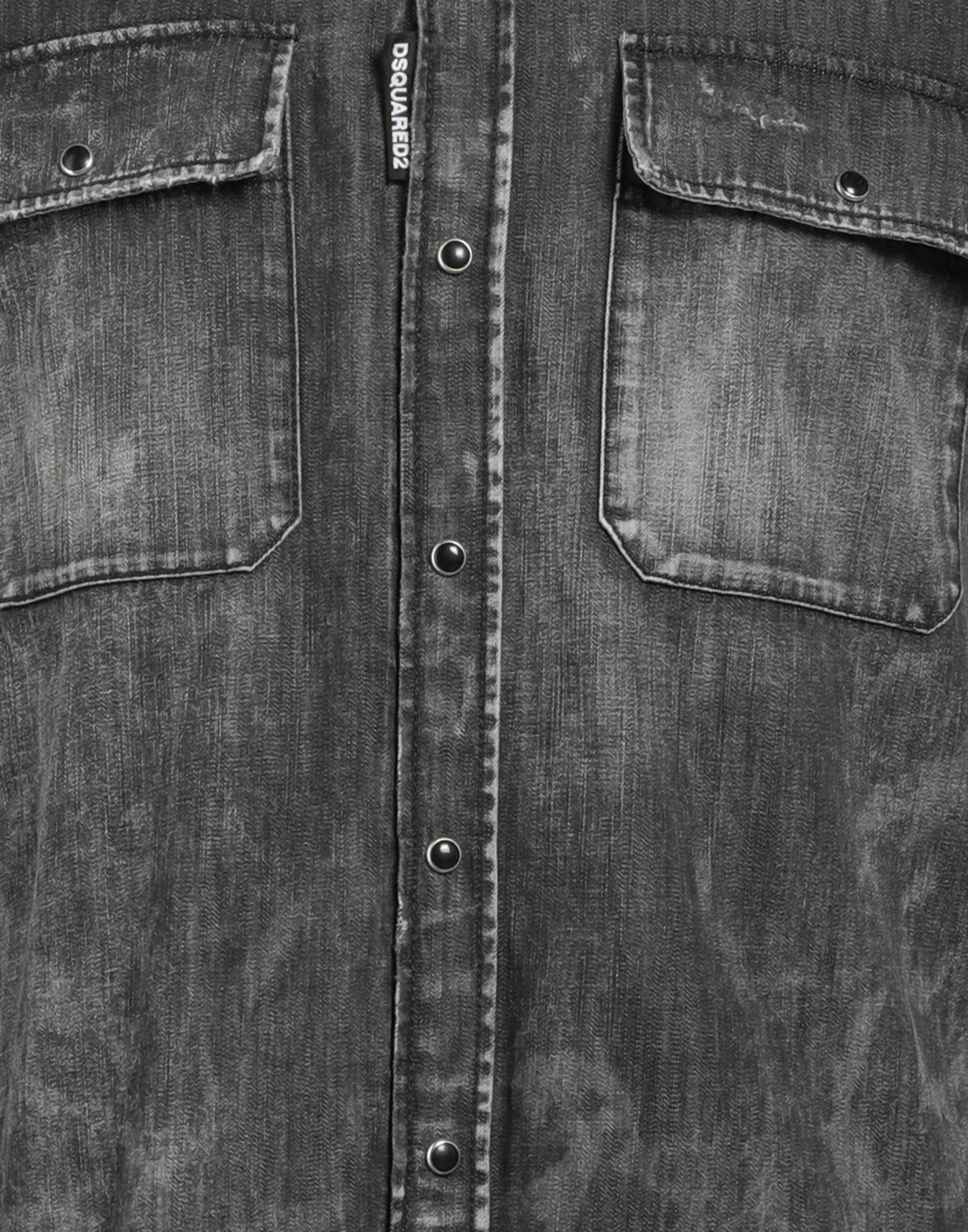 Dsquared2 Mens Denim shirt in Black
